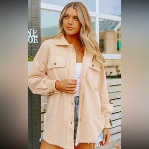 NEW Free People Ruby Oversized Fleece Jacket